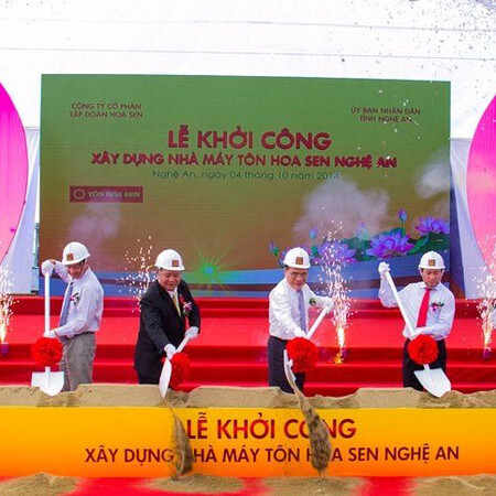 le-khoi-cong-nha-may-ton-hoa-sen